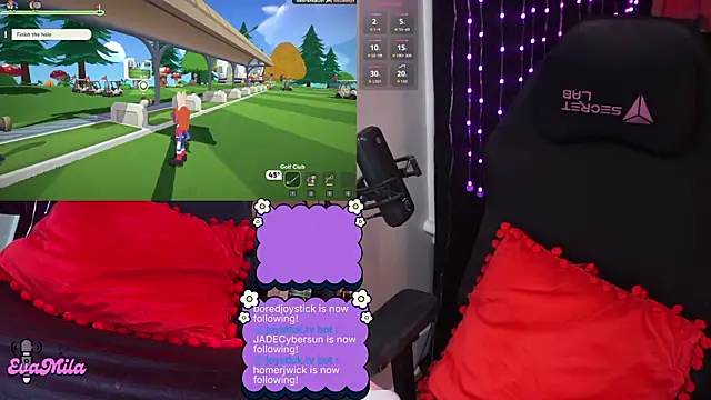 evamilan Webbikameraesitys