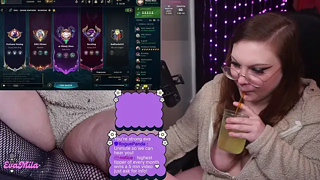 evamila's Webcam Show