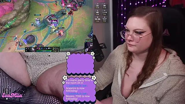 evamila: вебкам-шоу