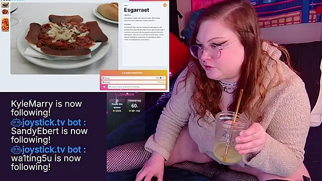 Show modela evamila na web-kameri