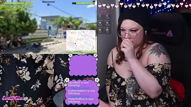 evamila's Webcam Show