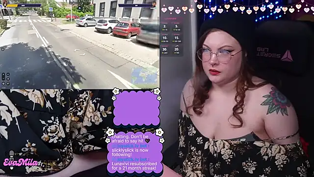 Pokazy przed kamerką – evamila