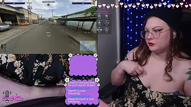 evamila's Webcam Show