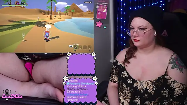 Webkamerová show evamila