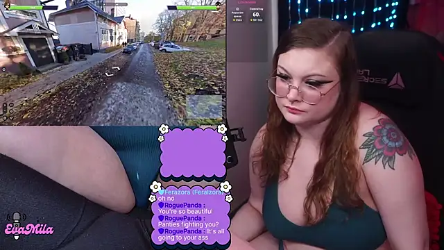 evamila 网络视讯表演