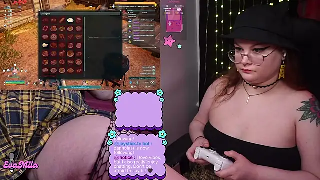 Webkamerová show evamila