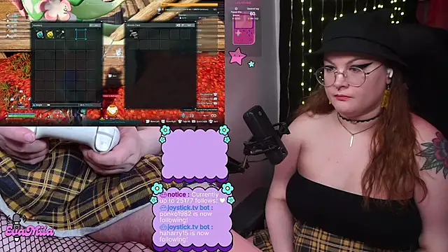 evamila Pertunjukan Webcam