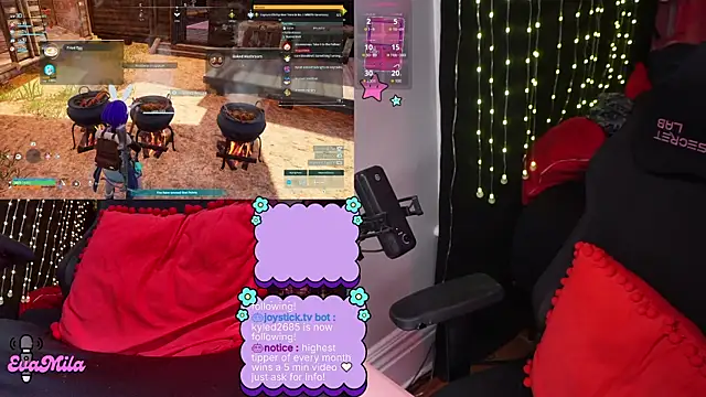 Show Webcam de evamila