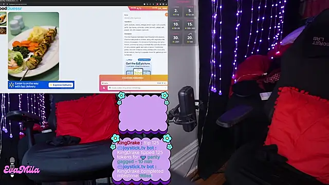 evamila 网络视讯表演