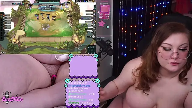 evamila Show in webcam