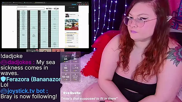 evamila's Webcam Show