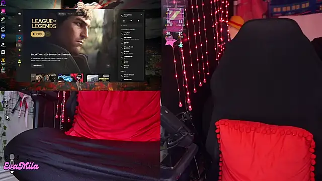 evamila Show in webcam