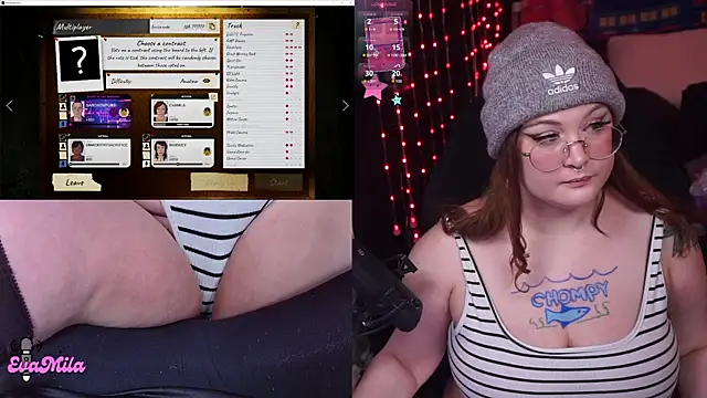 Pertunjukan Kamera Web evamila