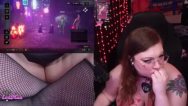 Pertunjukan Kamera Web evamila