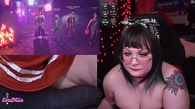 evamila: вебкам-шоу