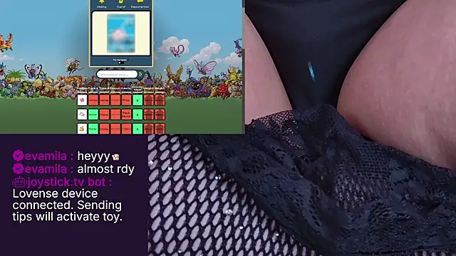 Вебкам-шоу evamila