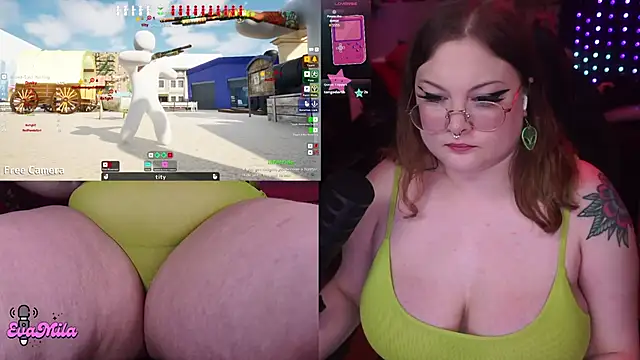 Chat +18 de evamila ao vivo