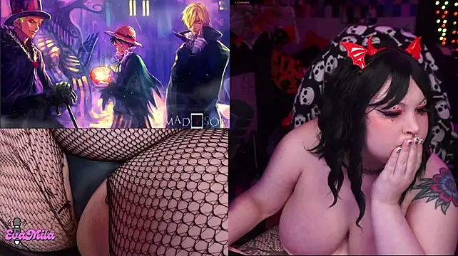 Show modela evamila na web-kameri