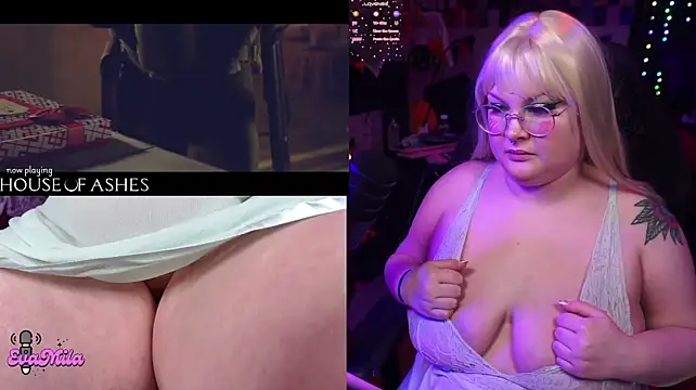 Show modela evamila na web-kameri
