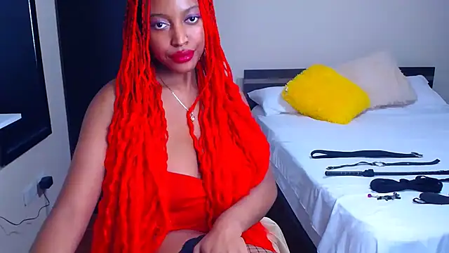 Show modela RubyFetish na web-kameri