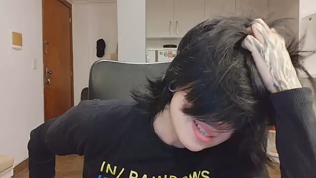 Show de kyslrana na webcam