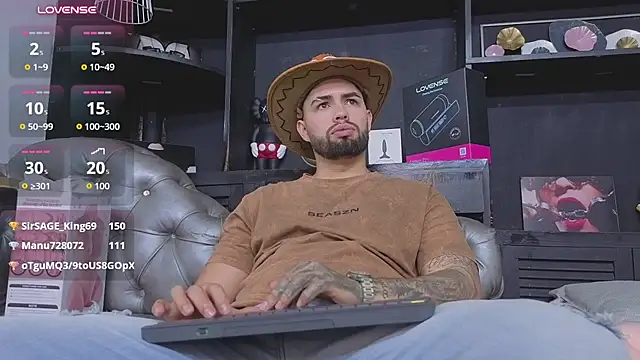 Show de matteosantos na webcam