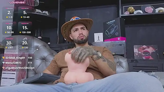 matteosantosのウェブカメラショー