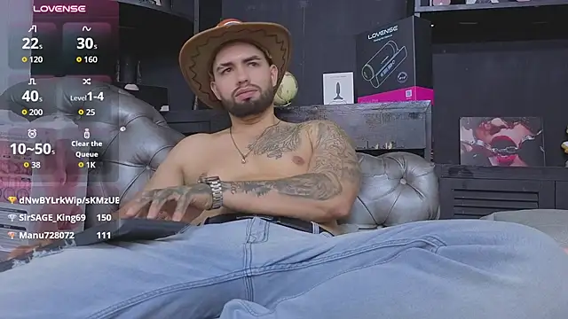 matteosantosのウェブカメラショー