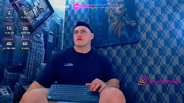הופעת וובקאם של Leonsmoron