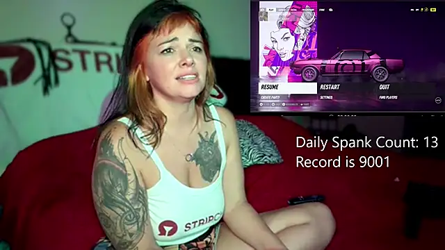 MarlaFknSinger Show in webcam