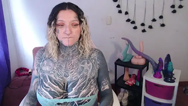 Show de SLOPPYTITSS na webcam