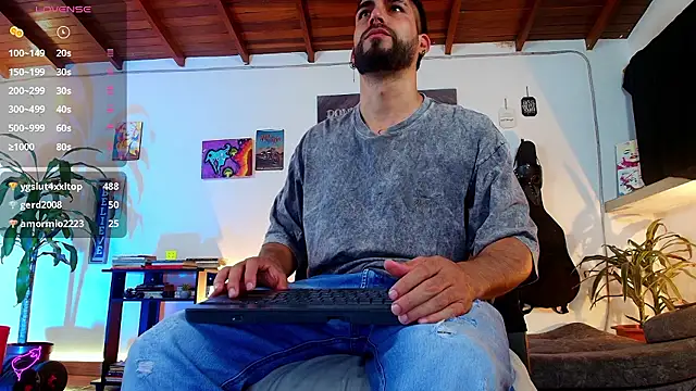 Show modela RyanCarter_ na web-kameri