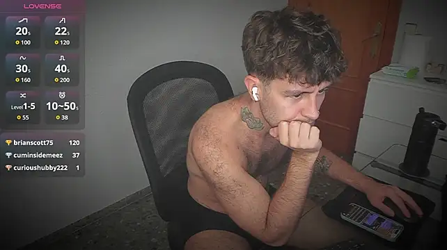 Show modela HonestAndrew na web-kameri