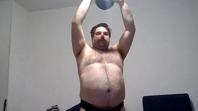 musculardaddybear89 Pertunjukan Webcam
