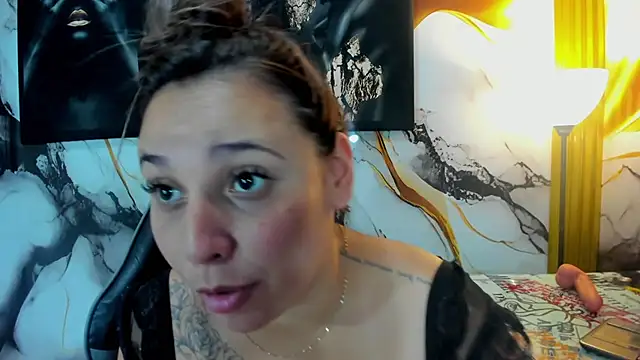 Show de LizzRouse na webcam