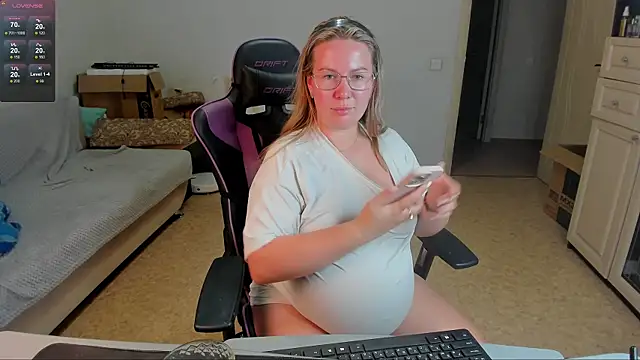 Pregnantariana 웹캠 쇼