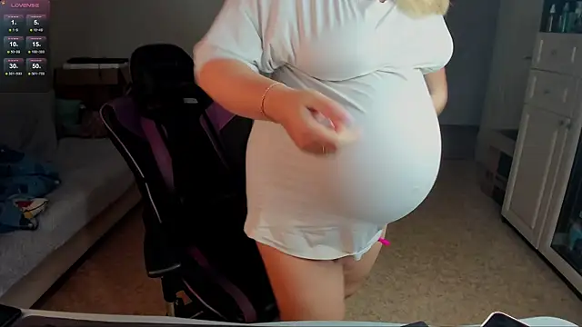 Pregnantariana Adlı Modelin Web Kamerası Şovu