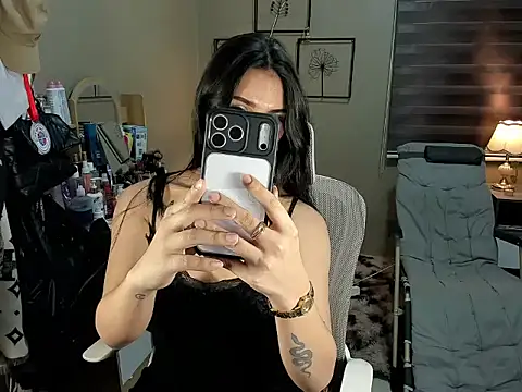 Show de EternityBanks na webcam