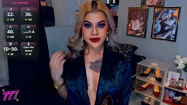Show de StellaStrong30 na webcam