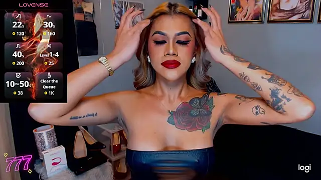 Pertunjukan Kamera Web StellaStrong30