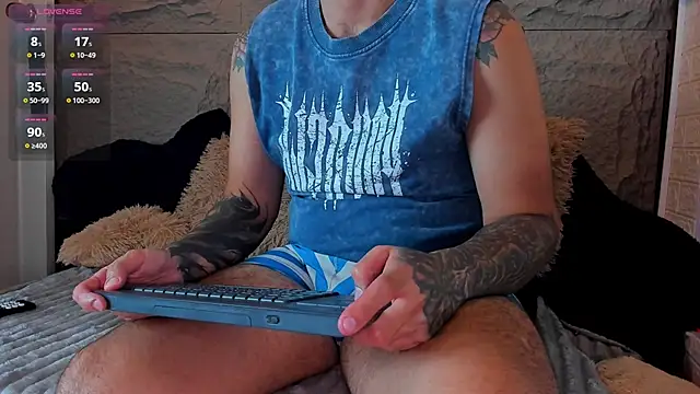 Show modela jonathan_rivers na web-kameri