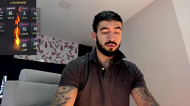 Show de MarkWalker__ na webcam