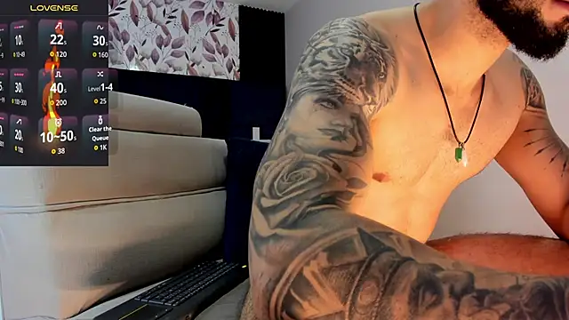 Show de MarkWalker__ na webcam