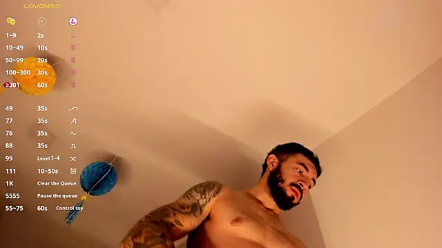 Show de MarkWalker__ na webcam