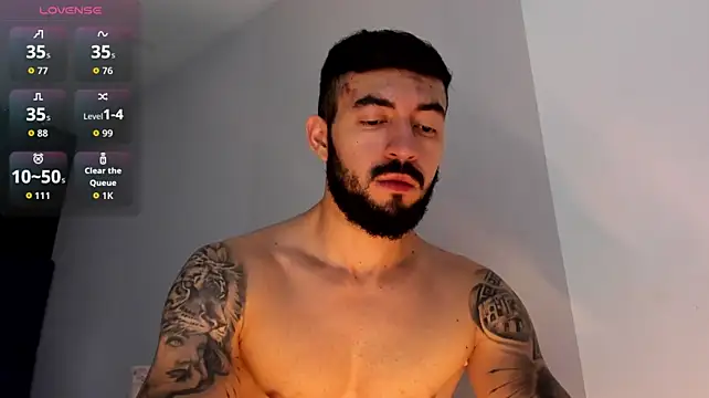 Show de MarkWalker__ na webcam