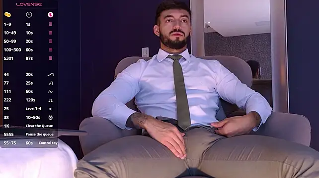 Show de MarkWalker__ na webcam