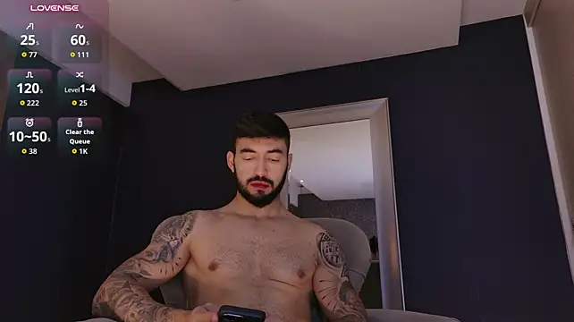 Show de MarkWalker__ na webcam