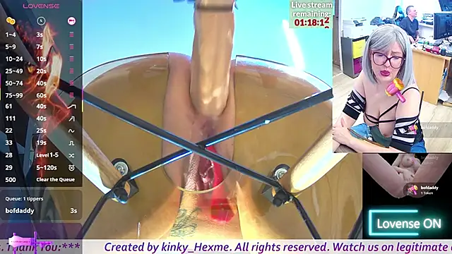 Show Webcam de kinky_Hexme