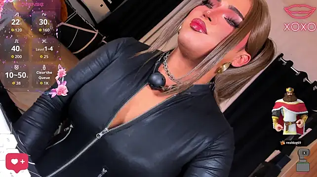 הופעת וובקאם של MajesticGoddessxoxo