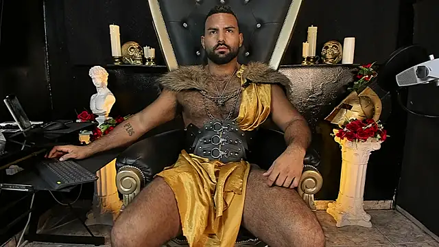 Show modela BeardAndrew na web-kameri